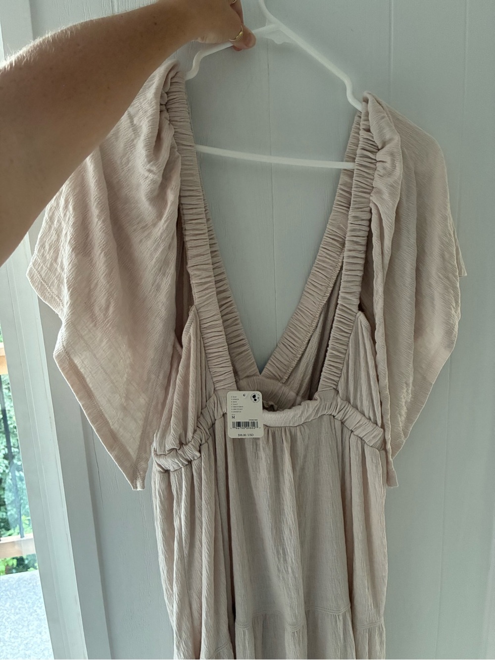 Women’s Free People La La Maxi Dress  - beige - Picture 3 of 10